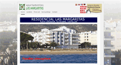 Desktop Screenshot of apartamentoslasmargaritas.com