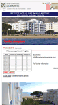 Mobile Screenshot of apartamentoslasmargaritas.com